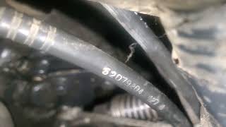 12 valve Cummins how to fix check sticking throttle & adjust TV transmission kick down shift cable screenshot 3