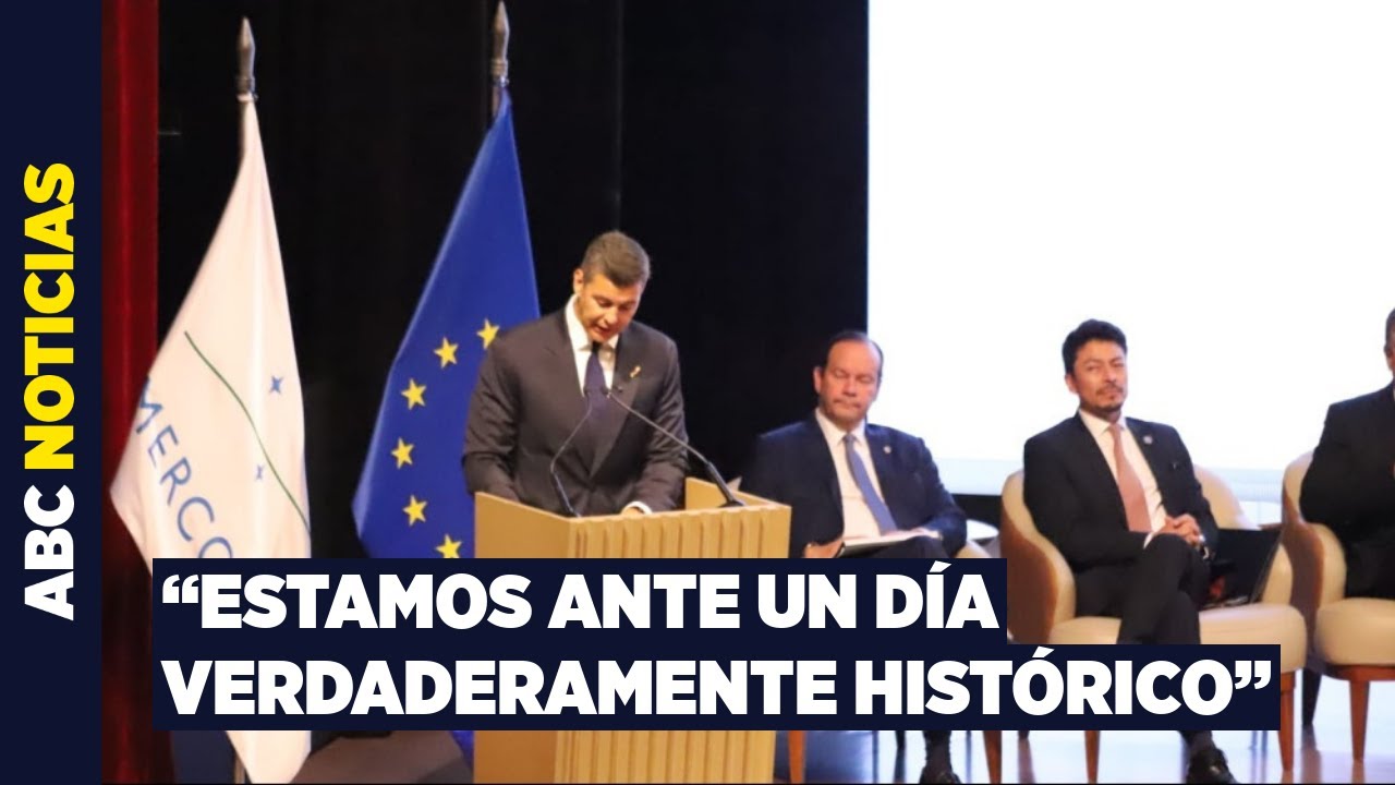 Mercosur - Unión Europea: esto dijo Santiago Peña antes de la firma del histórico acuerdo