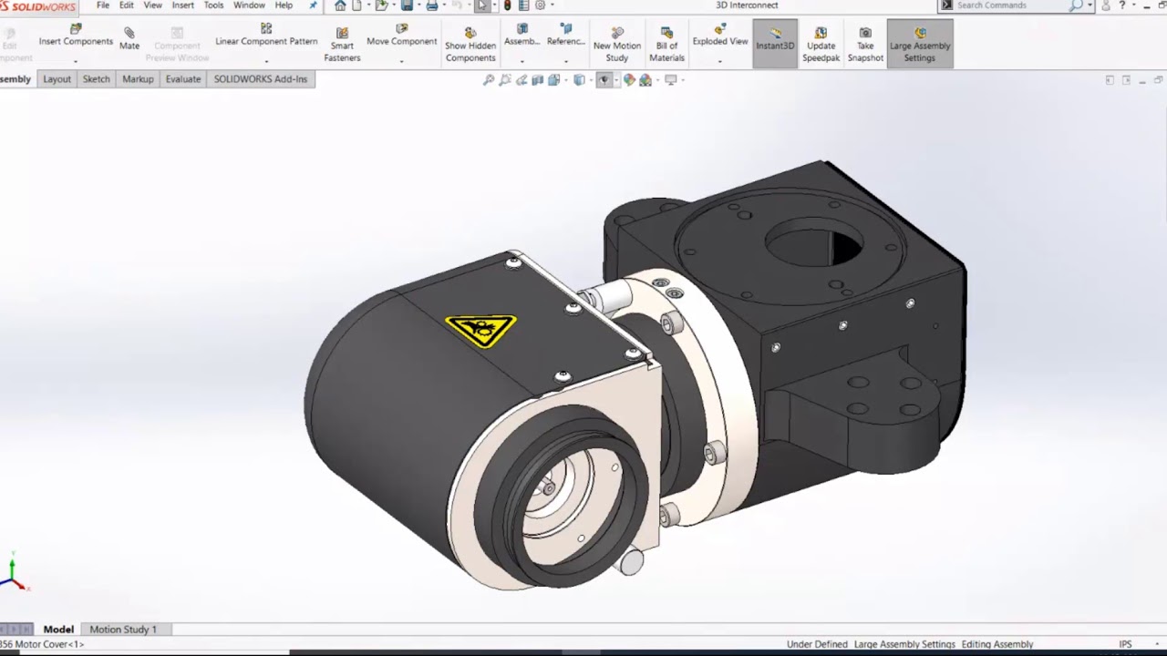 Handling SOLIDWORKS Large Assemblies with Ease... - YouTube