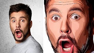 How to Make Vector Art Effect in Photoshop (Without Pen Tool)