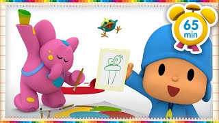 ✂️  POCOYO ITALIANO- DIY e Fai da Te a Casa [65 min] | VIDEO e CARTONI ANIMATI per bambini