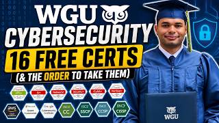 WGU Cybersecurity: 16 Free Certs (& The Order to Take Them)