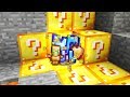 Minecraft UHC but the ores are Lucky Blocks...