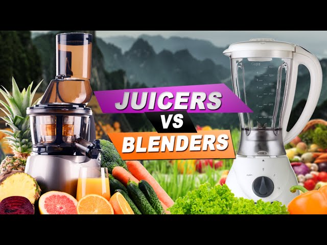 Juicer vs blender: which should you buy?