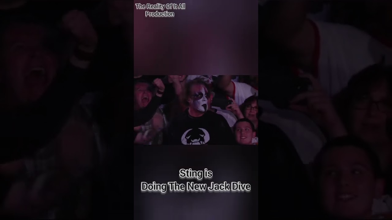 Sting does the New Jack Dive!