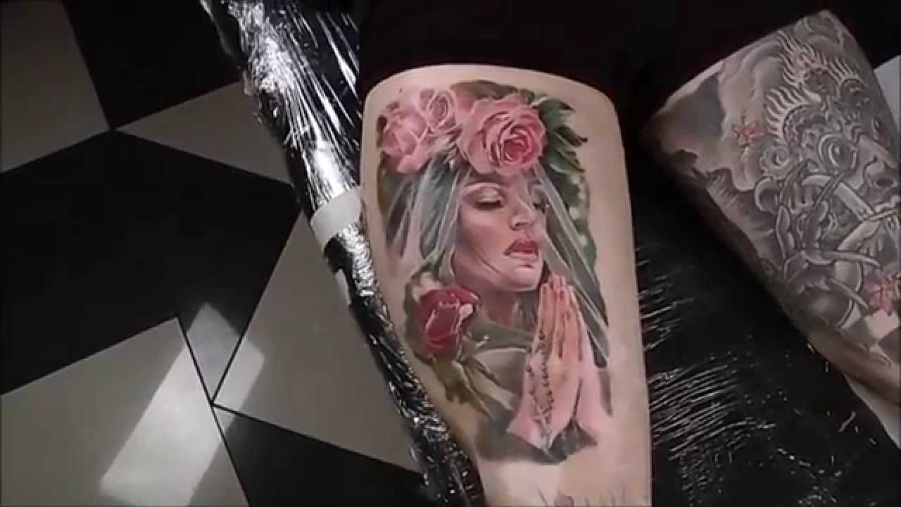 REALISTIC TATTOO BY MONI MARINO  "THE SACRED SOUL"