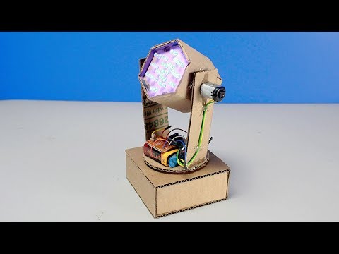 How To Make DJ Light At Home | Amazing Moving DJ Lights