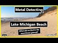 Metal Detecting - Lake Michigan Beach Coin Spill - 3/1/22  Equinox 800 -#mondaydigs #metaldetecting
