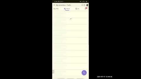 New TeleCRM feature - pull to refresh