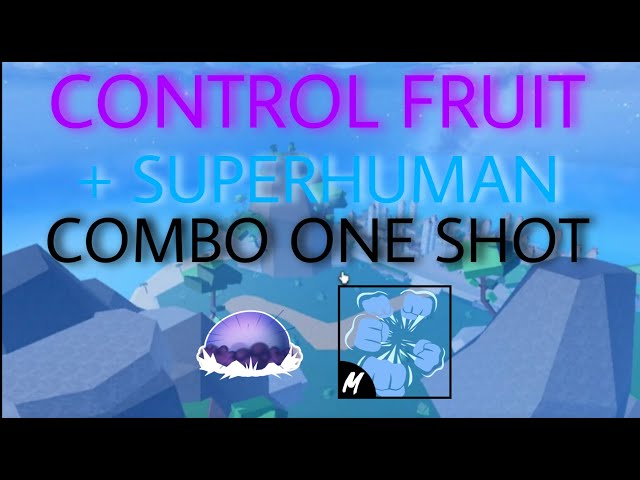 EASY CONTROL + SUPERHUMAN ONE SHOOT COMBO - BLOX FRUITS 