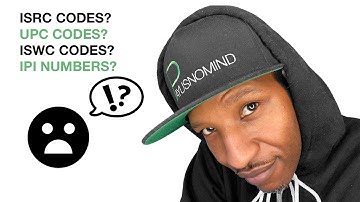 ISRC Codes, UPC Codes, ISWC Codes, IPI Codes: What Are They & Why Do You Need Them?   🧐