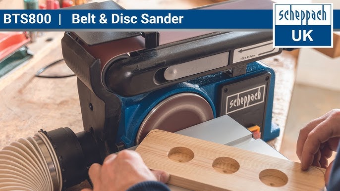 BTS800 370 Belt Disc PBTS - & B2 Parkside Sander YouTube / Scheppach