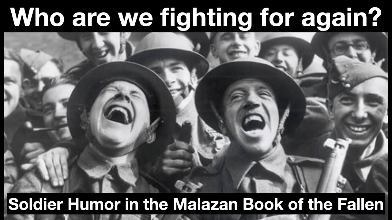 Soldier Humor in the Malazan Book of the Fallen YouTube