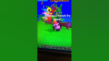 Trading a french fry for if you want to trade, put your username in the comment