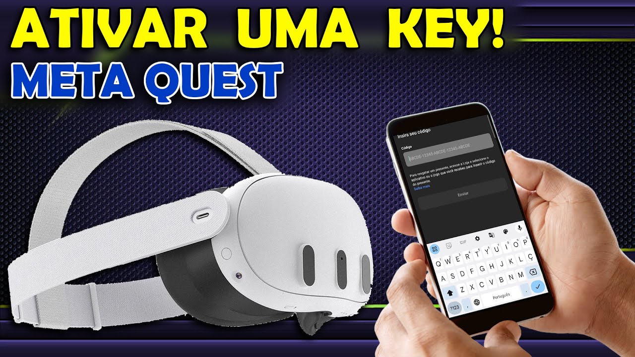 Como ativar uma chave de jogo no meta quest youtube