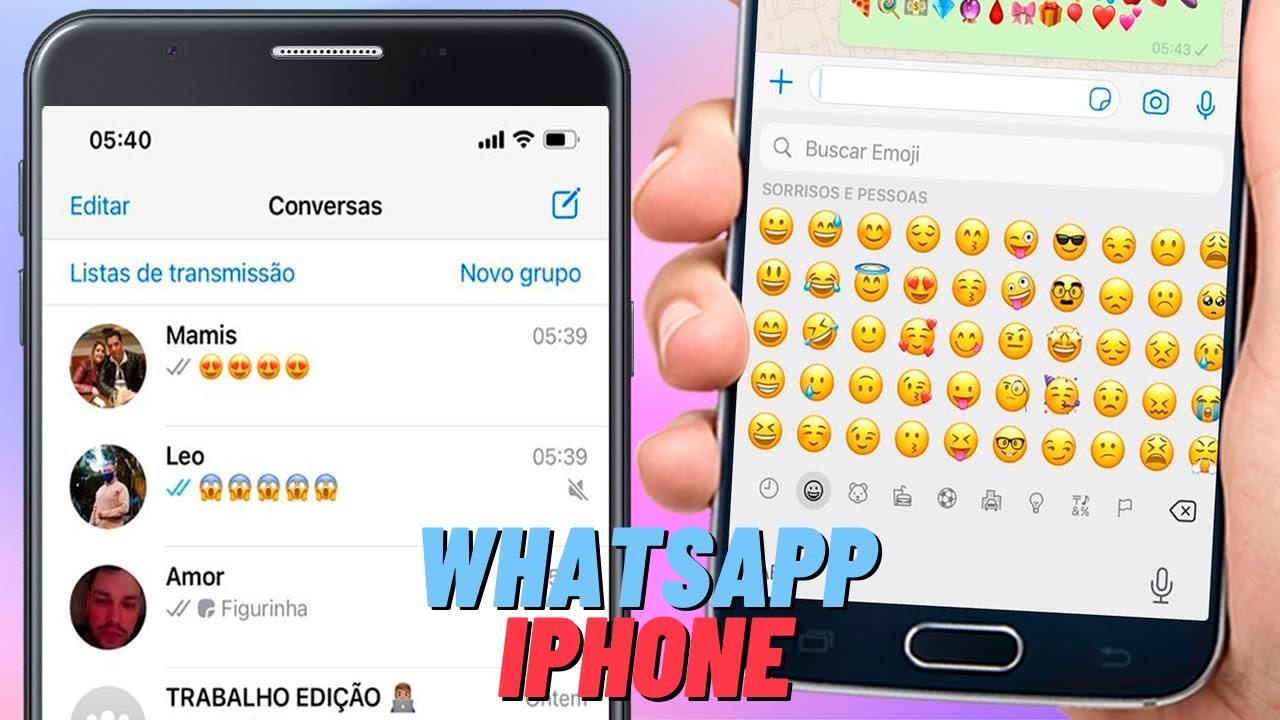 COMO DEIXEI MEU WHATSAPP ANDROID IGUAL AO DO IPHONE! COM NOVAS FUNÇÕES ...