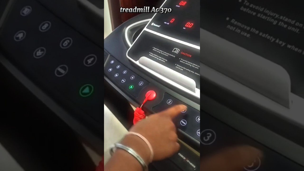 AC 370 treadmill new . ...