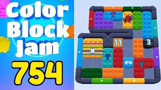 Color Block Jam Level 754 Solution