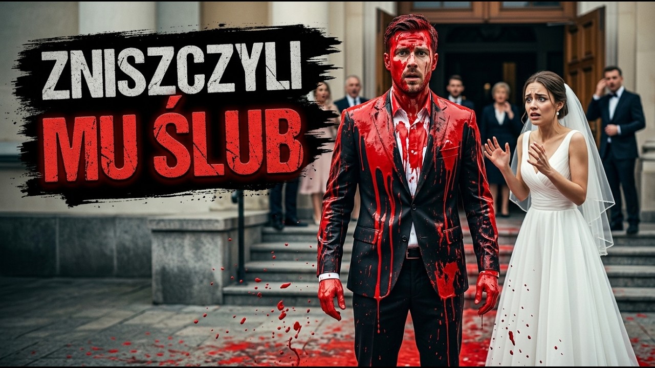 Stałem na schodach urzędu stanu cywilnego, ściskając dłoń przyszłej żony, gdy nagle zimna, czerwona farba zalała mi pierś na oczach wszystkich gości. Arek, herszt miejscowego gangu, wyszczerzył...