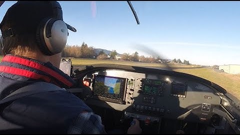 Flying my Experimental Aircraft RV-7A around the pattern for fun.