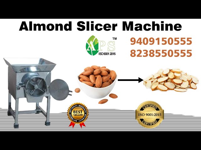 Almond Slicer ,Almond Peel Remover Machine 