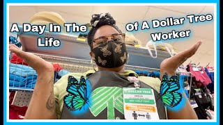 A Day In The Life Of A Dollar Tree Worker| Daily Vlog 🎉Inovember| (Season 1: Episode 2) #1