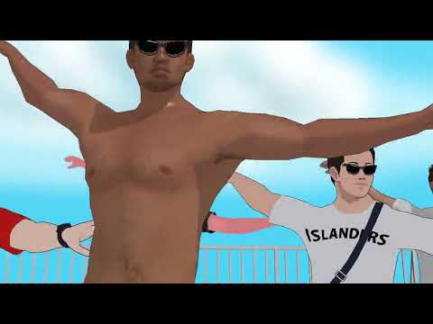 MMD 野獣先輩たちが踊るDaisukeEvolution(デデドン)野獣先輩(中央)アングル版
