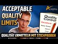 Acceptable quality limits aql  qualitt ermitteln mit stichproben   245  amzpro