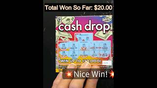 🤑Some Nice Wins on a $2 Scratcher!🤑 #lottery #getrich #cashwinner