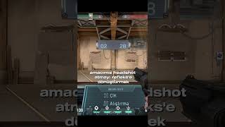 Valorant e-sporcularının kullandığı aim antrenmanı #valorant #valoranttips #valo