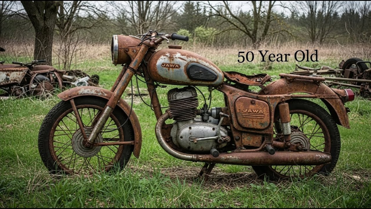 I Found a 50-Year-Old JAWA Classic | Full Restoration 1970s Motorcycle