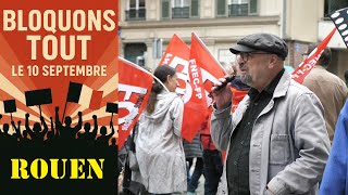 Manifestation du 10 septembre 2025 à Rouen