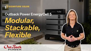 Outback Power EnergyCell 5 - Overview &amp; Features