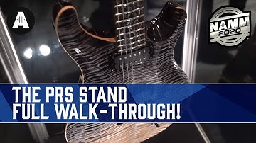 The PRS Stand - Full Walk-Through! - NAMM 2020