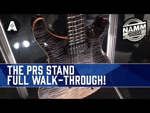 The PRS Stand - Full Walk-Through! - NAMM 2020