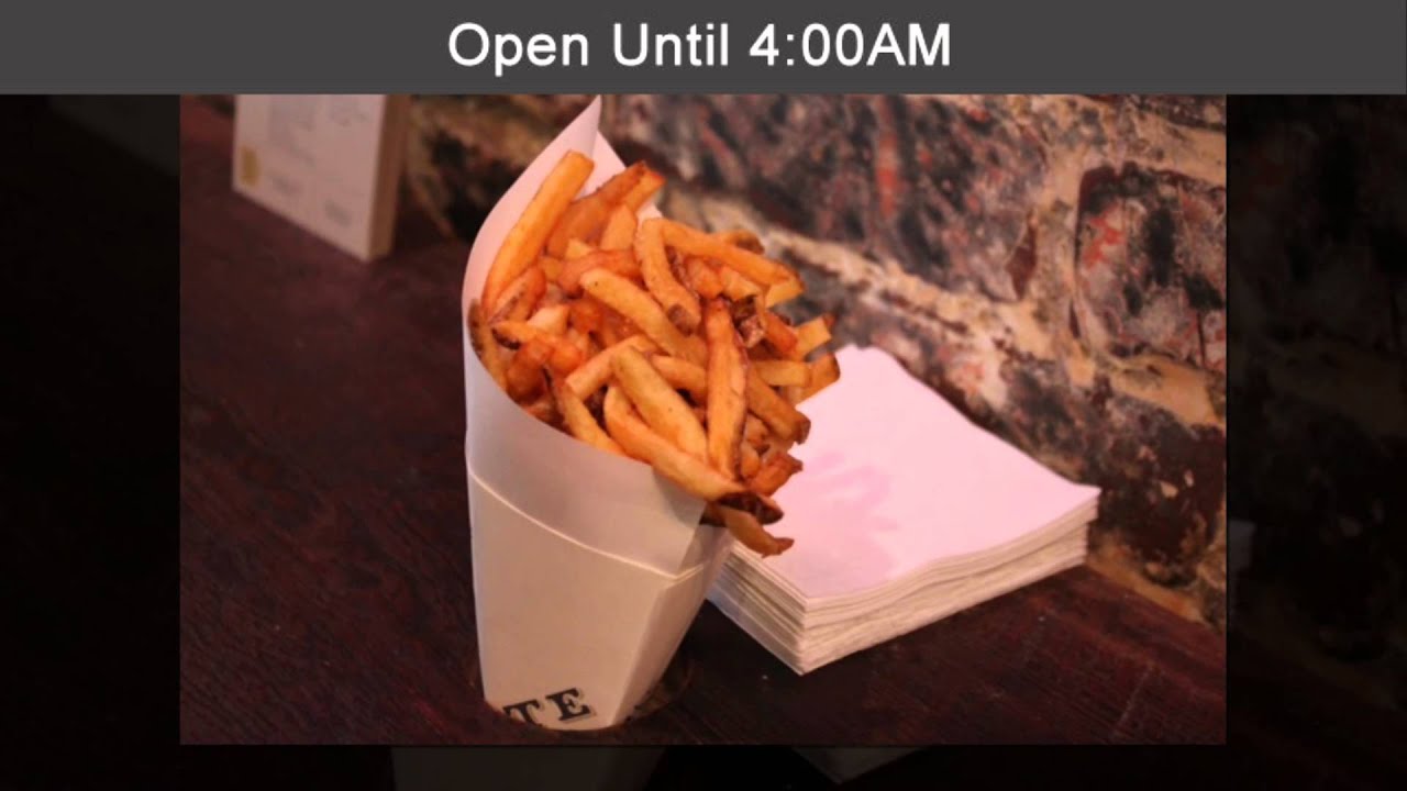 Best French Fries NYC Greenwich Village - La Frite - YouTube