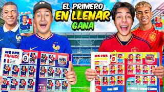 ESPAÑA vs FRANCIA: ¡EL PRIMERO EN COMPLETAR SU SELECCIÓN en el ÁLBUM, GANA! ⚽