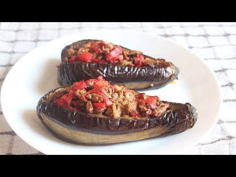 ბადრიჯანი ხორცით უგემრიელესია!