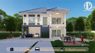 AD - 02Storey House: 11.5X11m