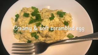 Keto breakfast Creamy & soft scrambled egg Tamil | How to make a perfect scrambled egg | egg recipes screenshot 2