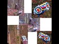 TREE GRAFFITI ARTWORK meant to discourage deer from traversing sink-hole danger zone