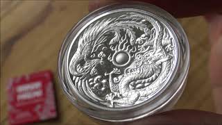 Perth Mint Proof Silver | Simply stunning Dragon and Phoenix coin