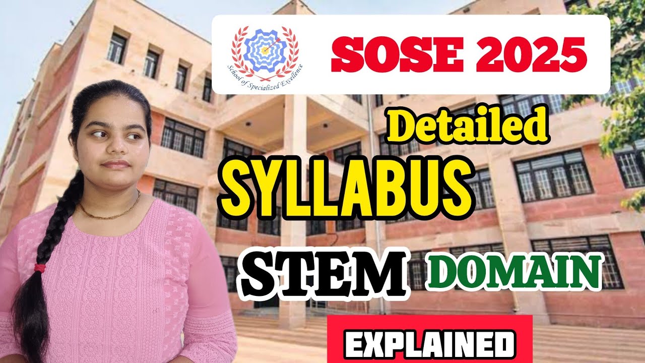 SOSE CLASS 9TH STEM SYLLABUS 2025 BY YONEEK CLASSES Class 9 Stem sose-class-9th-stem-syllabus-2025-by-yoneek-classes-class-9-stem