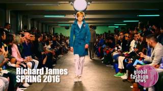 Richard James Spring / Summer 2016 Men's Runway Show | Global Fashion News