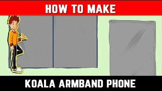 how to make a koala armband phone holder at home screenshot 1