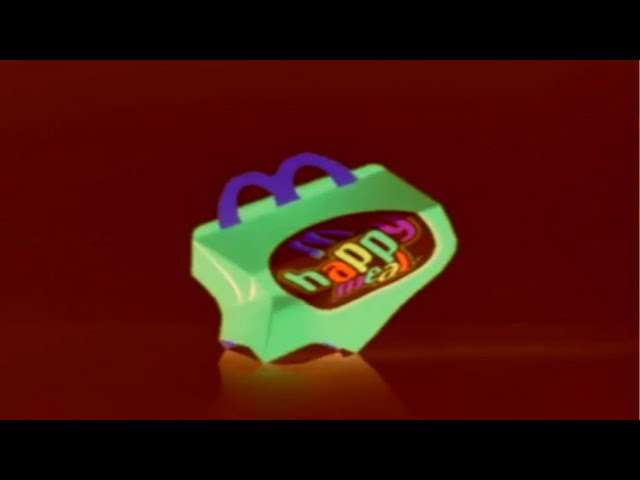 McDonalds Dancing Happy Meal Logo Effects - YouTube