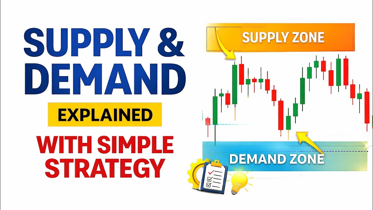 Supply & Demand Zone Explained with a Simple SMC Strategy 🔥