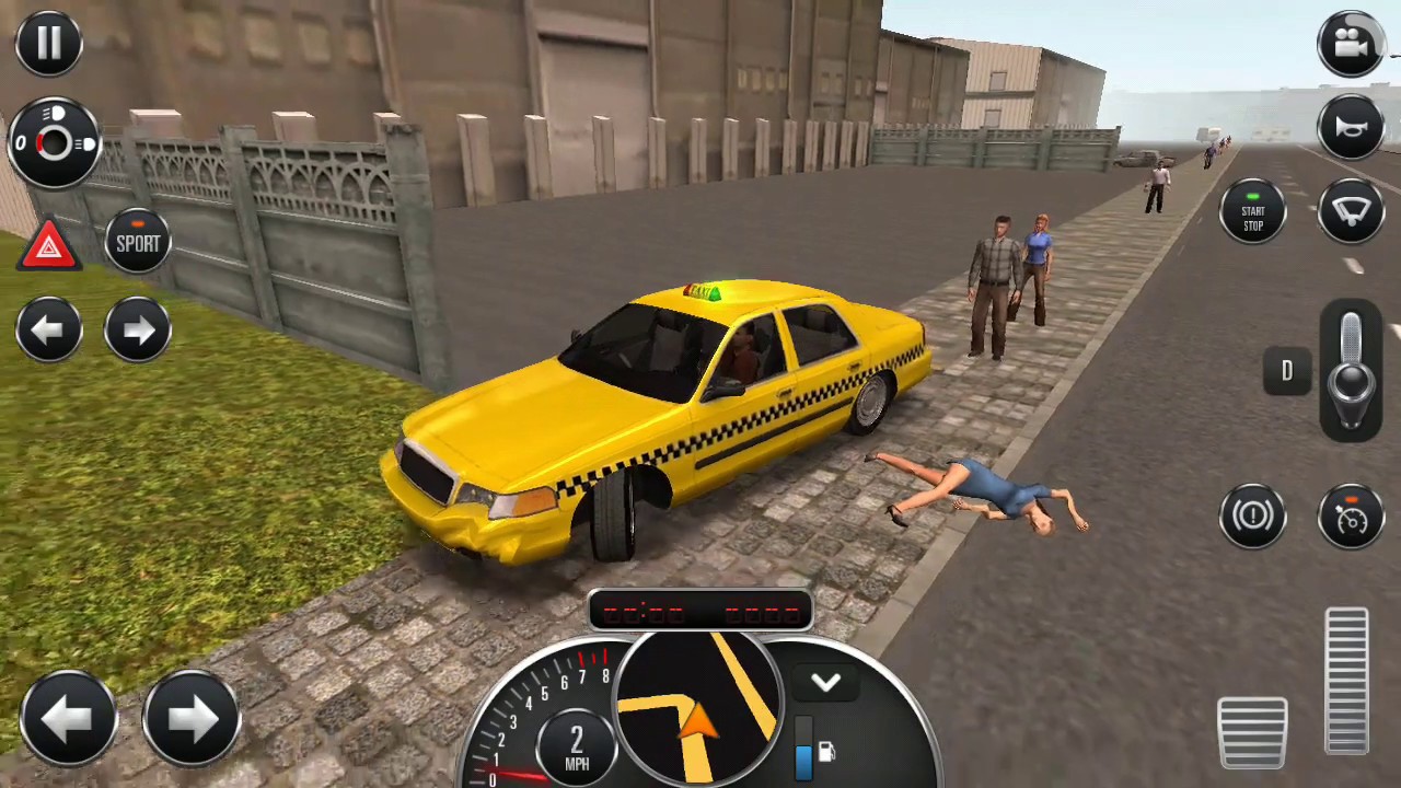 Taxi Sim 2016 android game YouTube