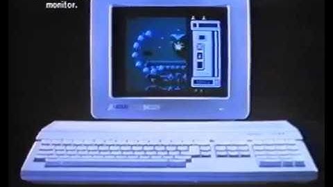 Atari 520ST (Power Pack) - 1989 Commercial