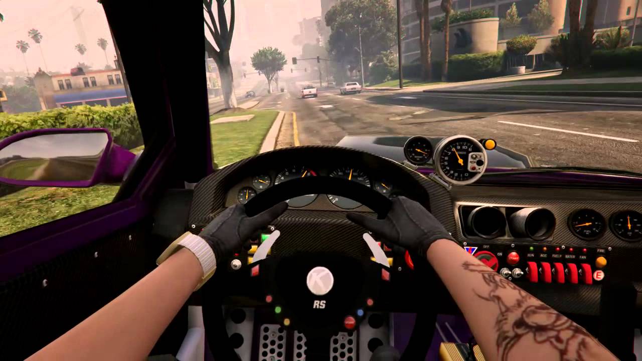 First Person Driving in GTA 5